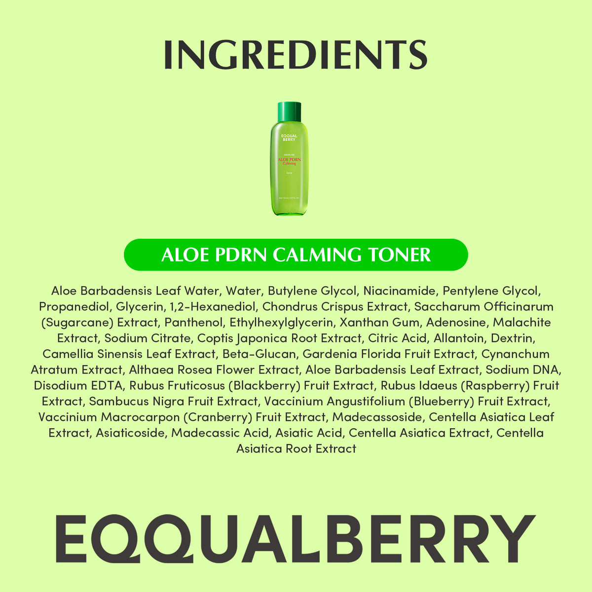 Aloe PDRN Calming Toner