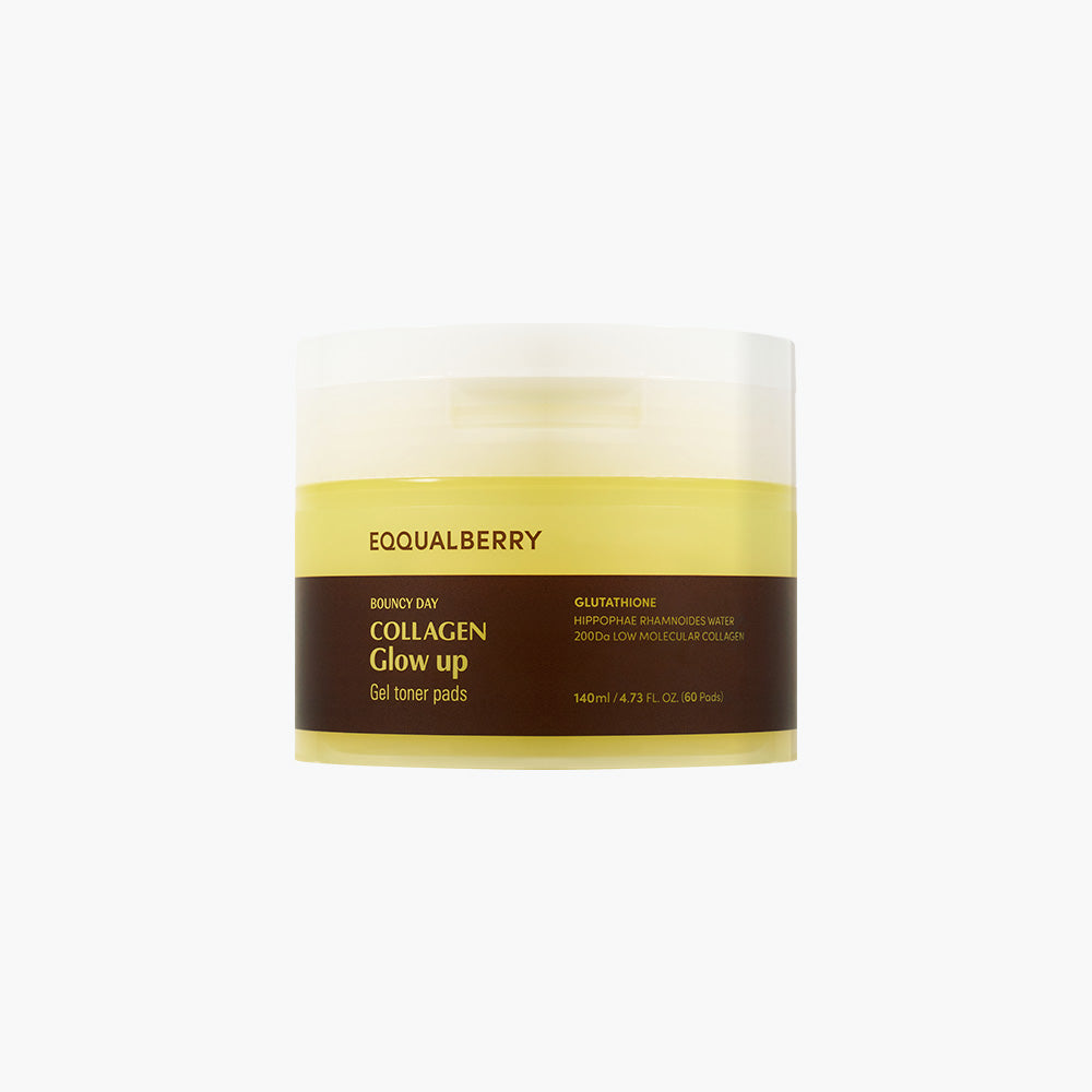 Collagen Glow Up Gel Toner Pads