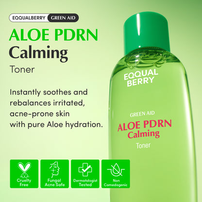 Aloe PDRN Calming Trio (Toner + Serum + Cream)