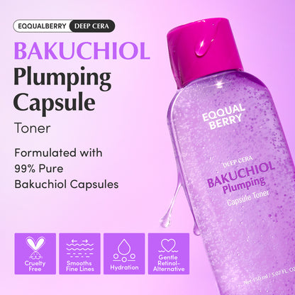Bakuchiol Plumping Capsule Trio (Toner + Serum + Cream)