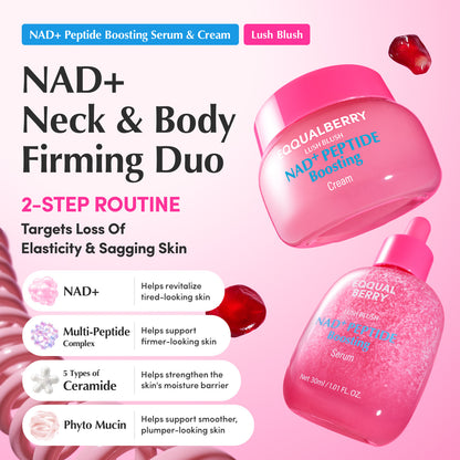 NAD+ Peptide Boosting Duo (Serum + Cream)