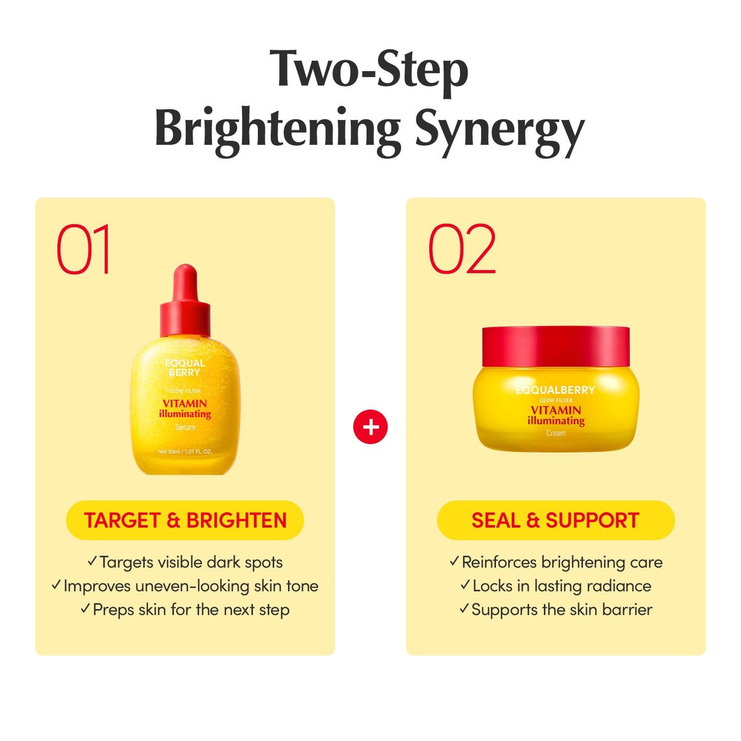 Vitamin illuminating Duo (Serum + Cream)
