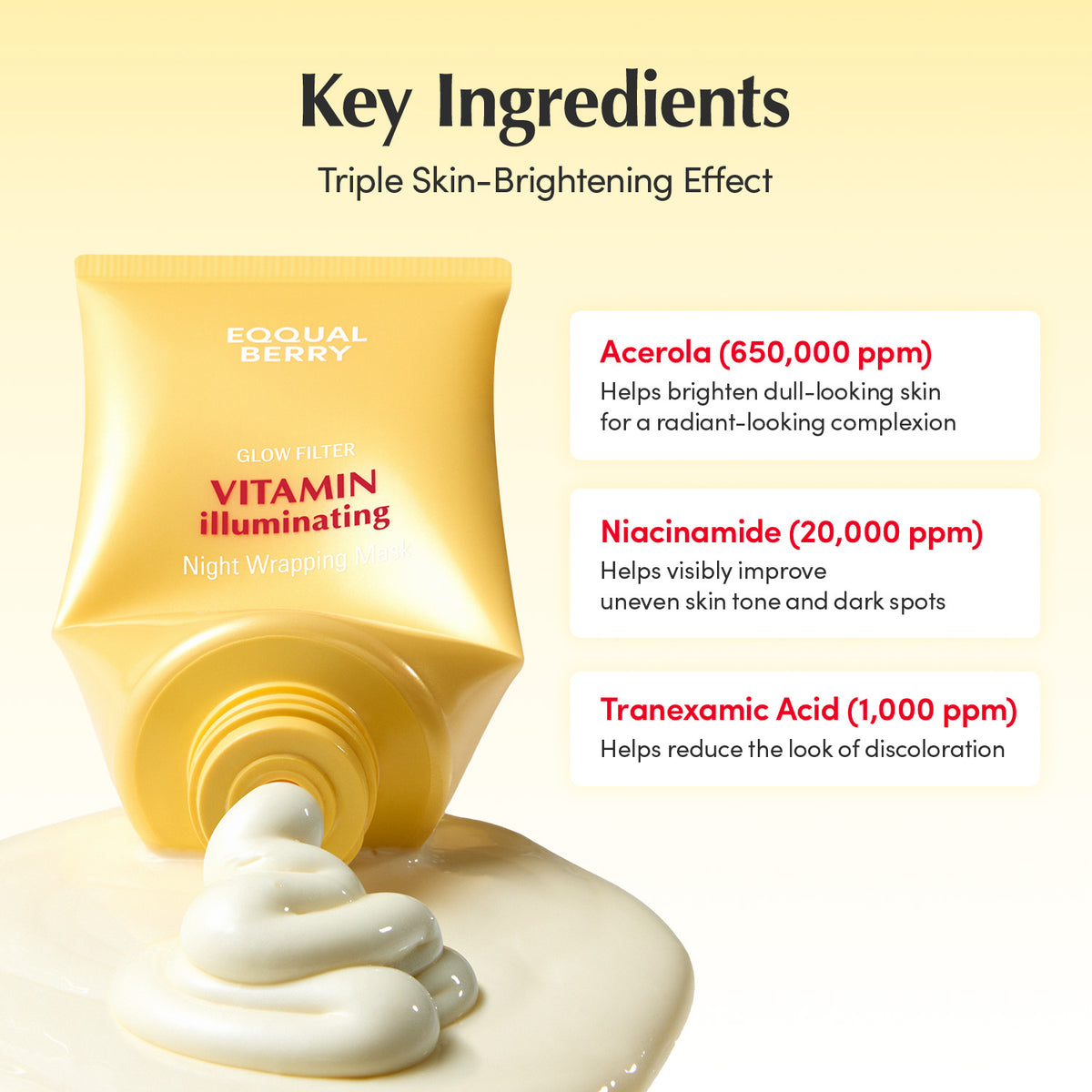 Vitamin illuminating Night Wrapping Mask