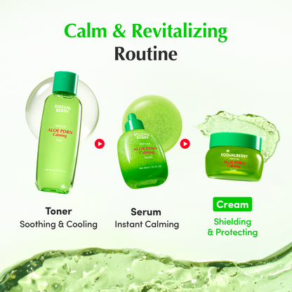 Aloe PDRN Calming Trio (Toner + Serum + Cream)