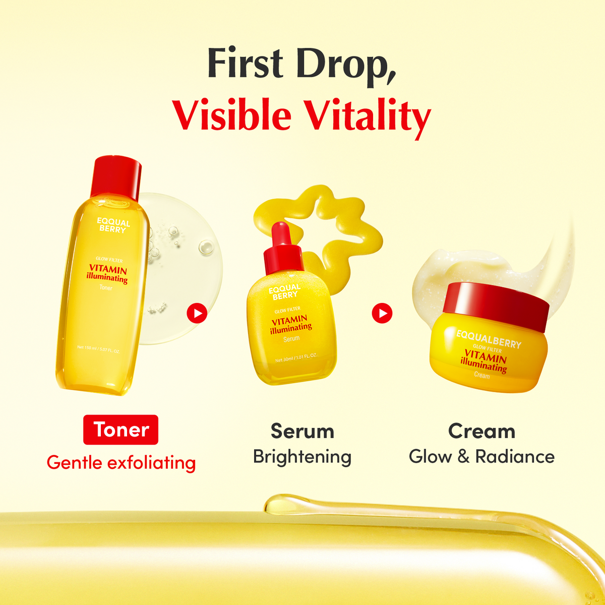 Vitamin illuminating Toner