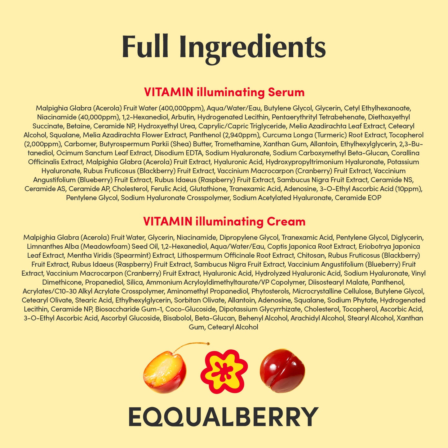 Vitamin illuminating Duo (Serum + Cream)