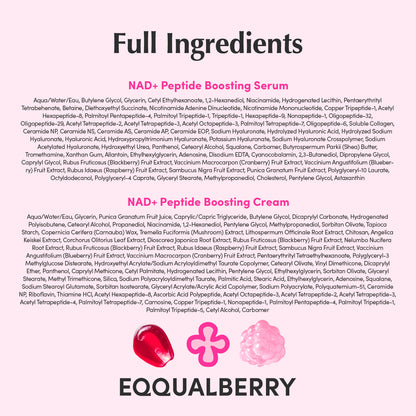NAD+ Peptide Boosting Duo (Serum + Cream)