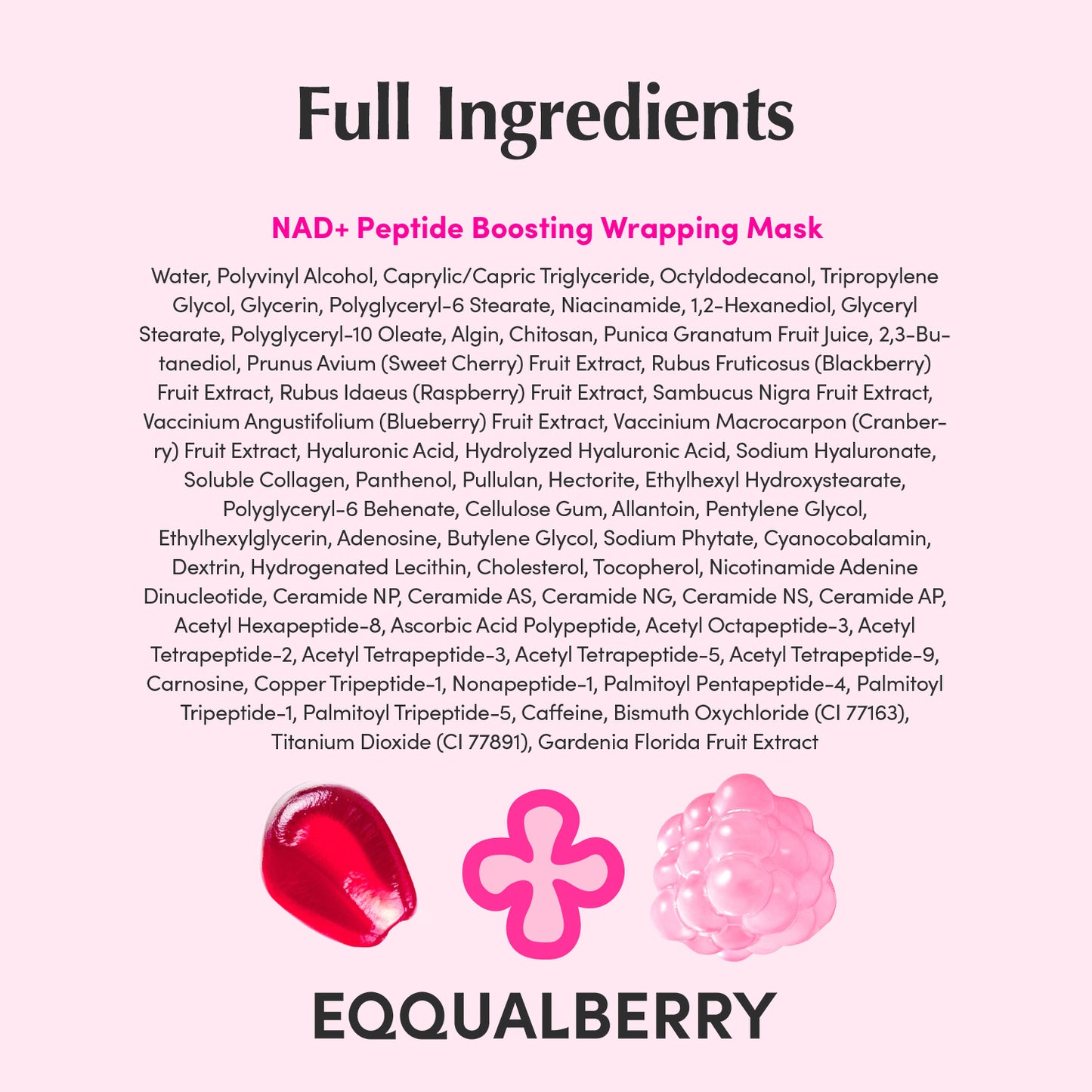 NAD+ Peptide Boosting Night Wrapping Mask