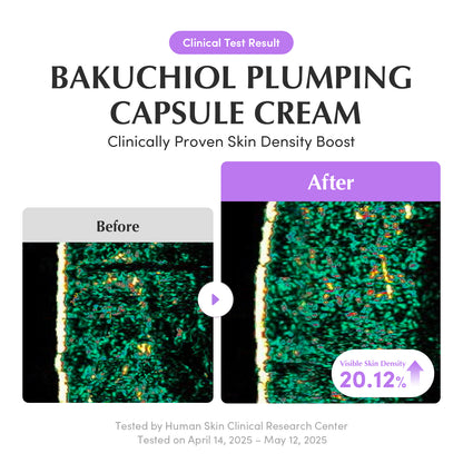 Bakuchiol Plumping Capsule Duo (Serum + Cream)