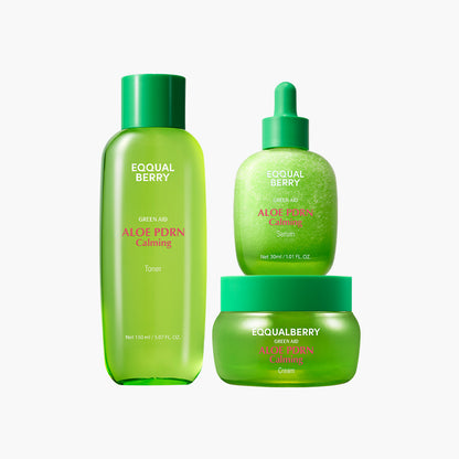 Aloe PDRN Calming Trio (Toner + Serum + Cream)