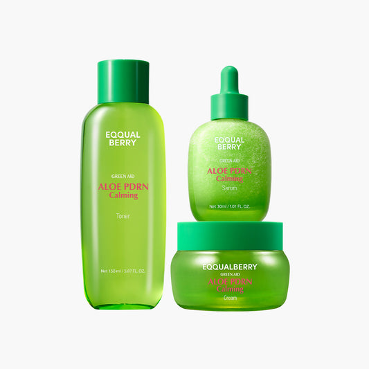 Aloe PDRN Calming Trio (Toner + Serum + Cream)