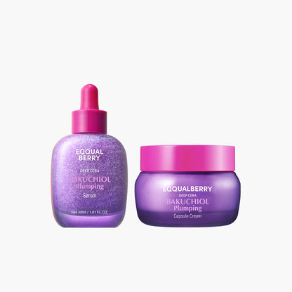 Bakuchiol Plumping Capsule Duo (Serum + Cream)