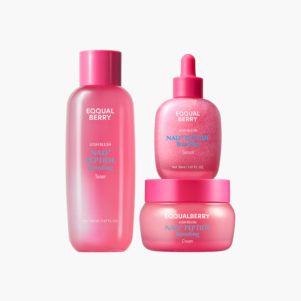 NAD+ Peptide Boosting Trio (Toner + Serum + Cream)