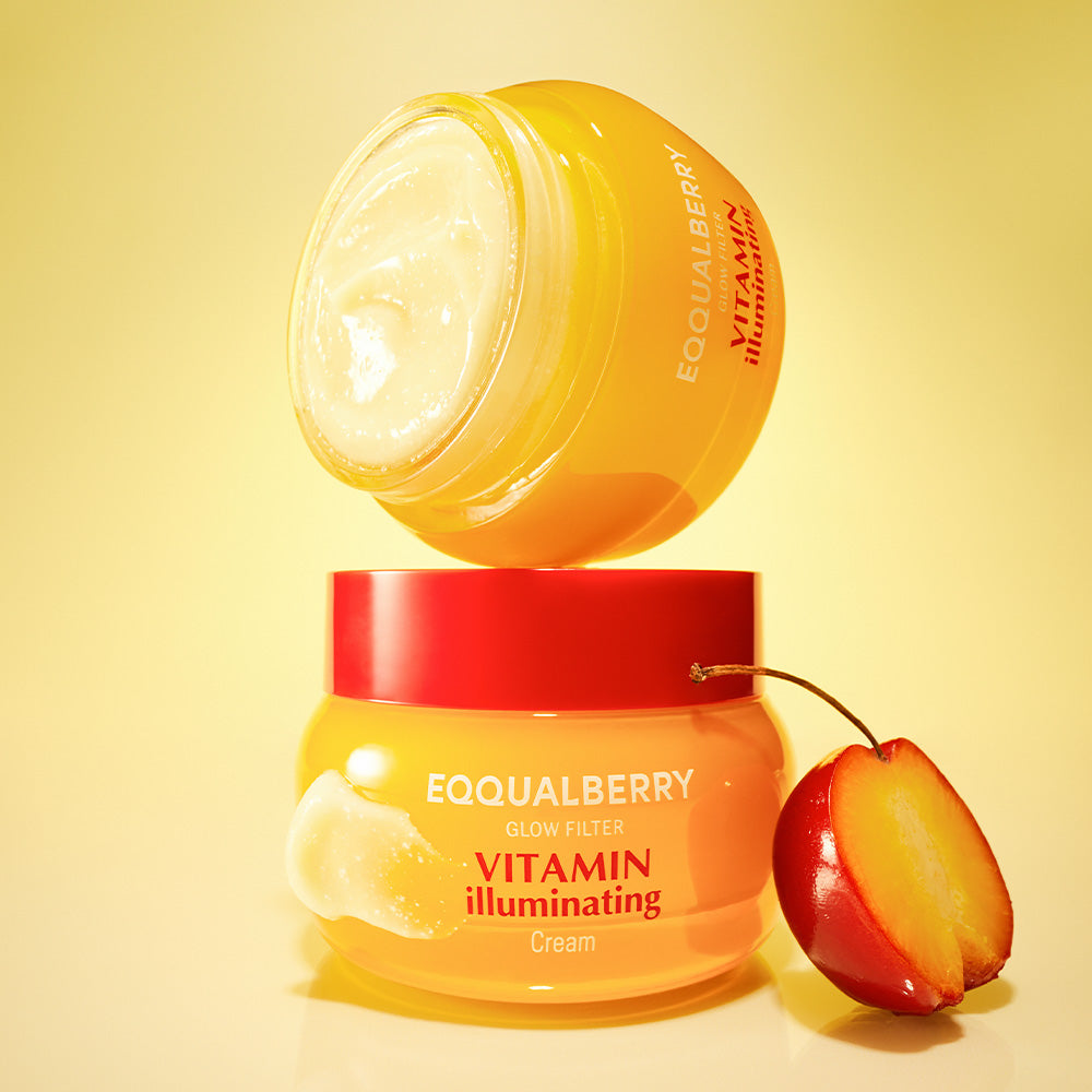 Vitamin illuminating Cream All-in-One Solution to Brighten, Strengthen the Skin Barrier.