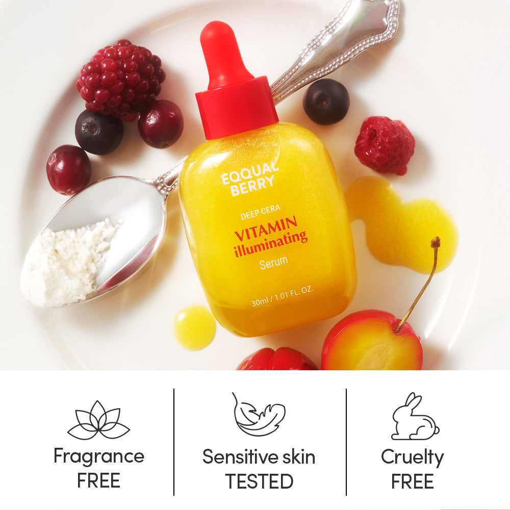 Equalberry Vitamin C Serum for dark spots and brightening