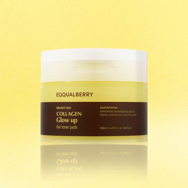 Collagen Glow Up Gel Toner Pads EQQUALBERRY Collagen Glow Up Gel Toner Pads EQQUALBERRY