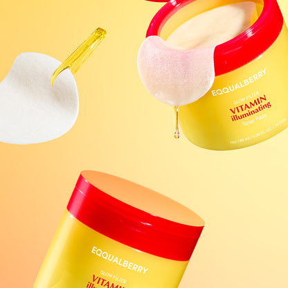 Vitamin illuminating Toner Pads